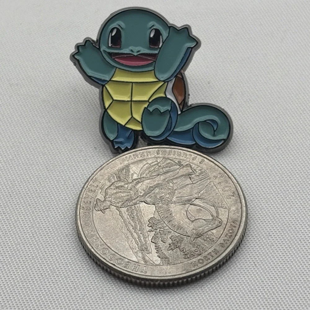 Pokemon Squirtle Water Type Lapel Hat Pin